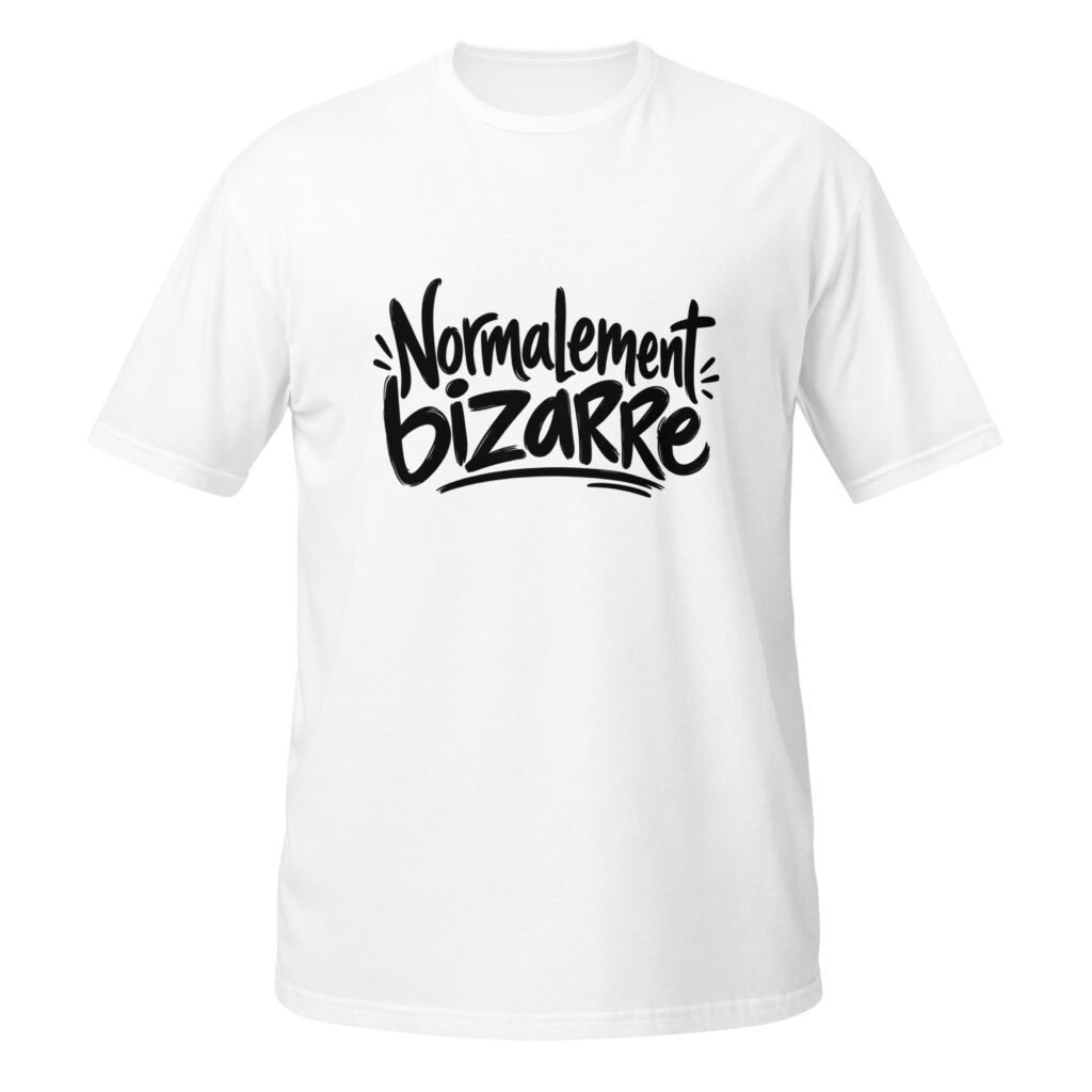 T-shirt unisexe à manches courtes