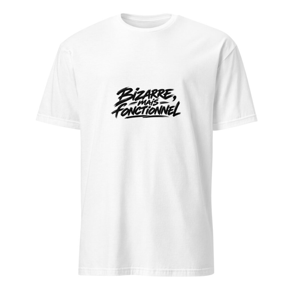 T-shirt Unisexe à Manches Courtes